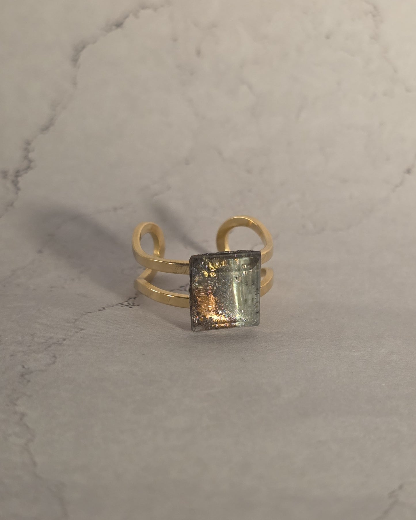 Zia Resin Ring
