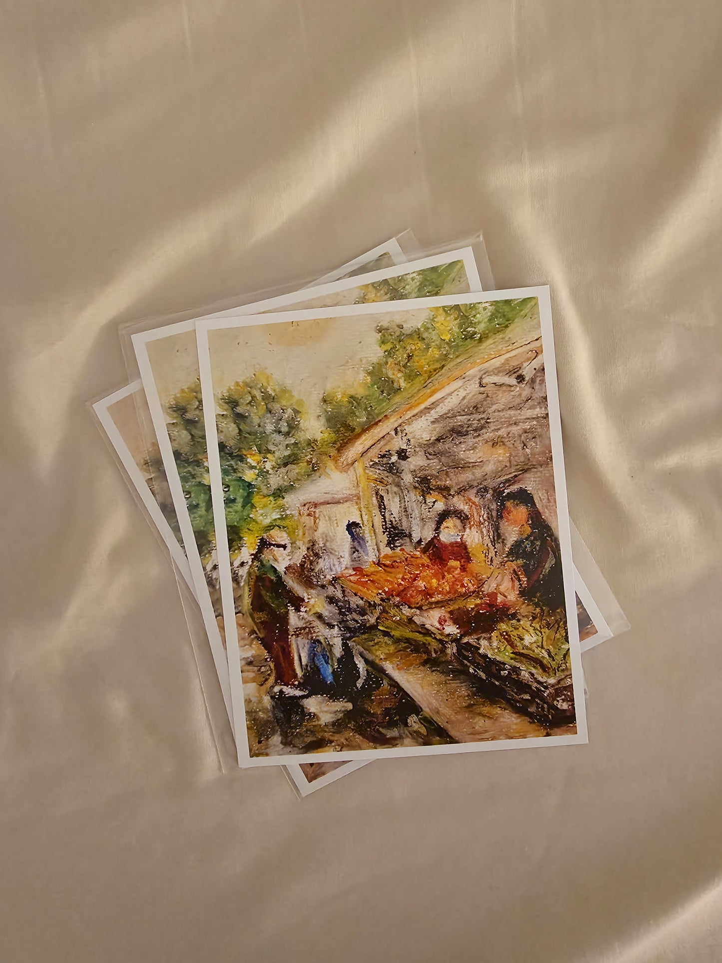 "Farmer's Market" - 4.25" x 5.5" postcard print