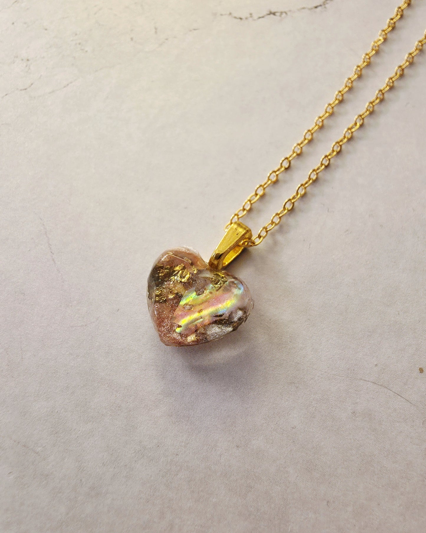 Ella Heart Charm Necklace