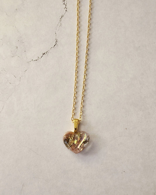 Ella Heart Charm Necklace