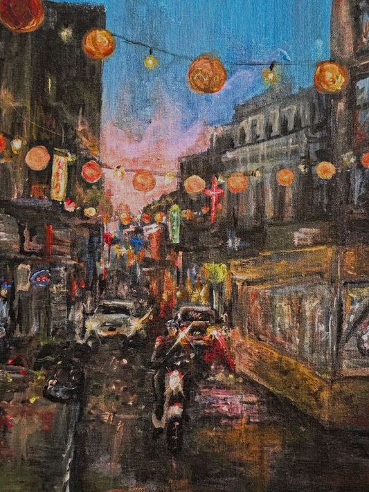 "Manhattan Chinatown" - 8" x 10" print