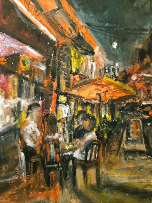 "Sidewalk" - 4.25" x 5.5" postcard print