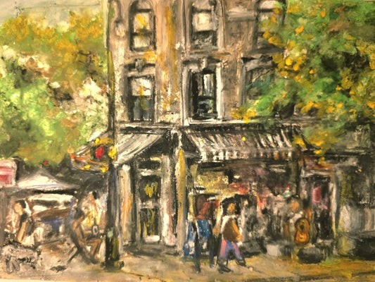 "Nassau Ave" - 5.5" x 4.25" postcard print