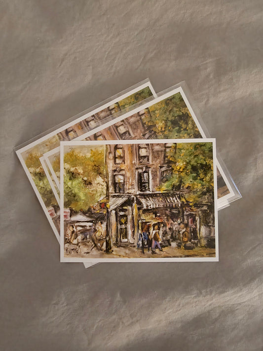 "Nassau Ave" - 5.5" x 4.25" postcard print