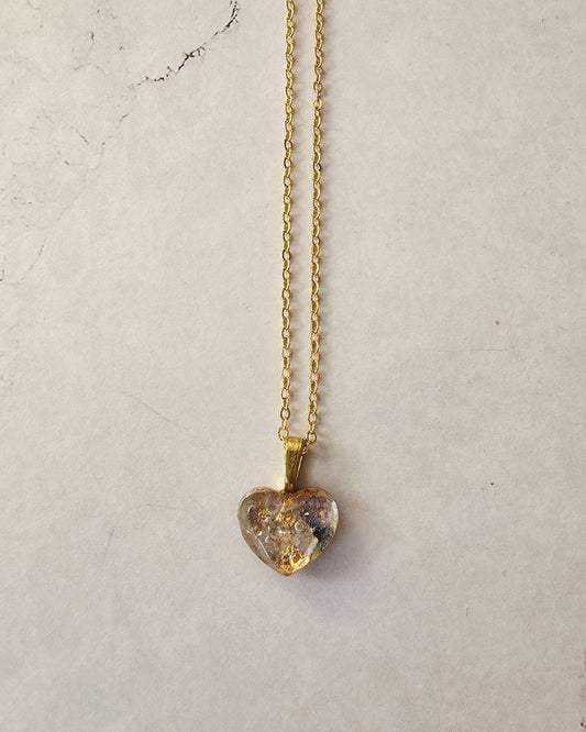 Hannah Heart Charm Necklace