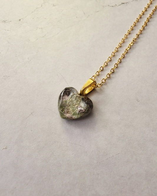 Lira Heart Charm Necklace