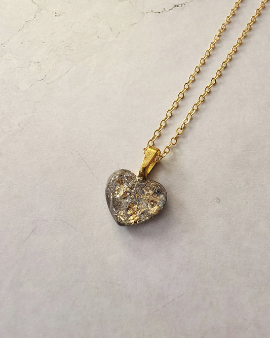 Aria Heart Charm Necklace