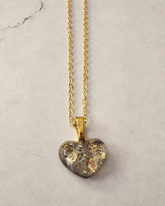 Aria Heart Charm Necklace